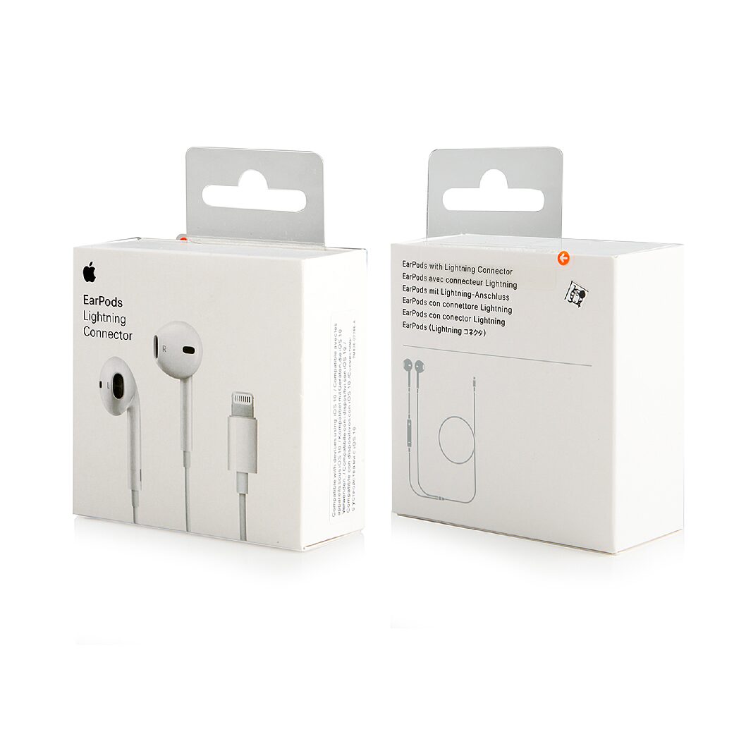 2 paquets] Écouteurs avec connecteur Lightning Écouteurs boutons